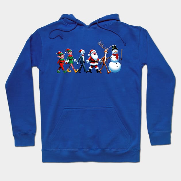 Christmas Favourites Hoodie by TooplesArt